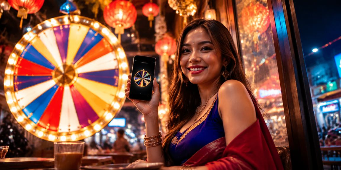 Meja roulette gaya Melayu di Kuala Lumpur dengan suasana kasino yang meriah