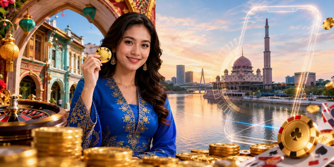Pratonton aplikasi mudah alih damacai yang menunjukkan paparan kasino